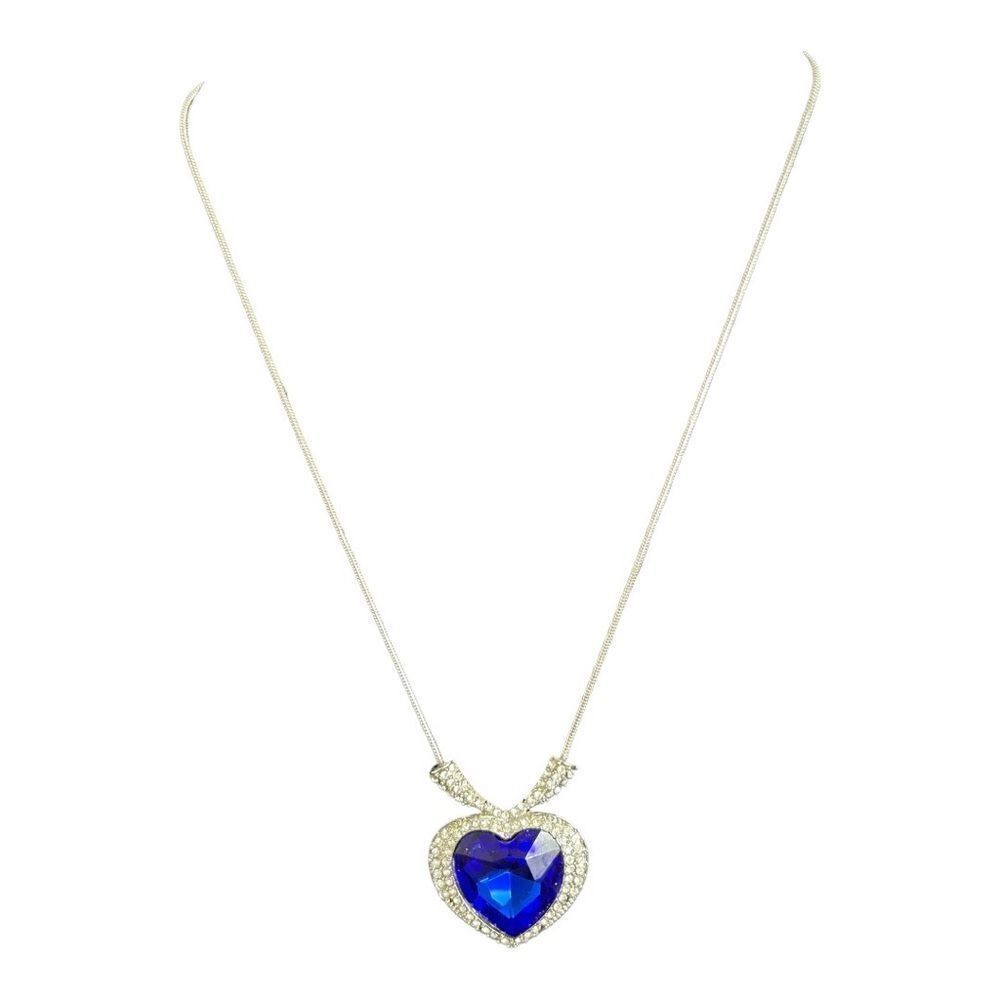 Heart Necklace and Earrings